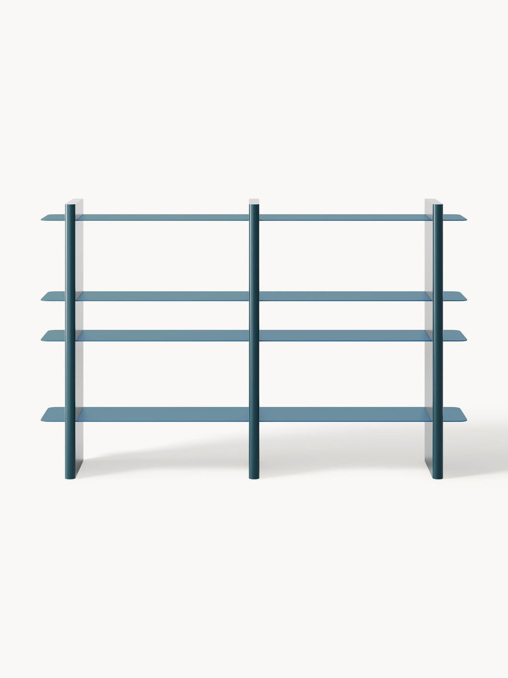Rami Shelving Unit with Metal Elements — Fawn
