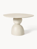 Sahra Round Dining Table with Organic Design, in various sizes