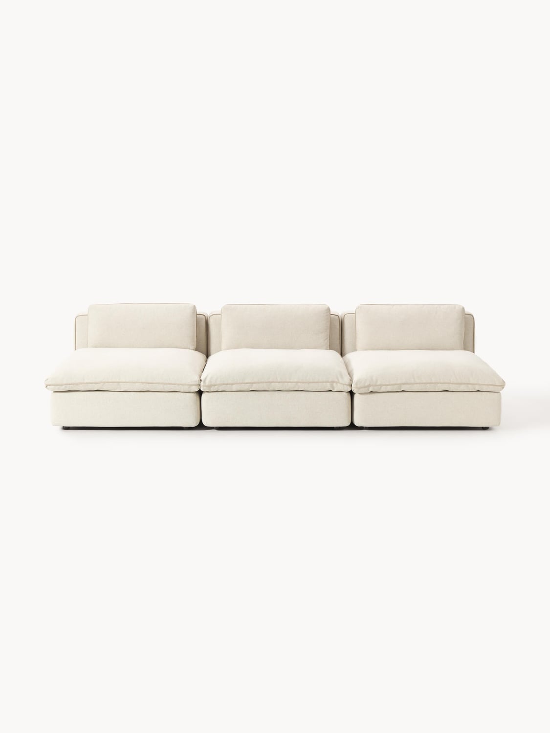 Felix Modular XL Sofa (3-seater) — Blush