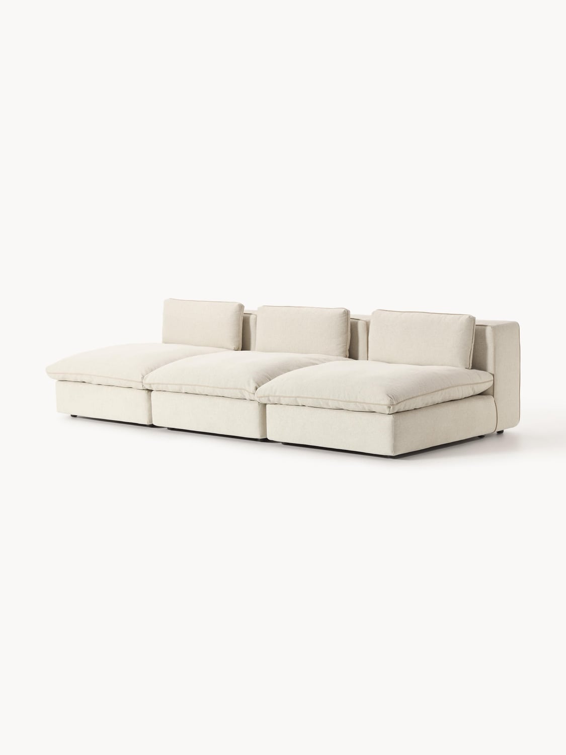 Felix Modular XL Sofa (3-seater) — Blush