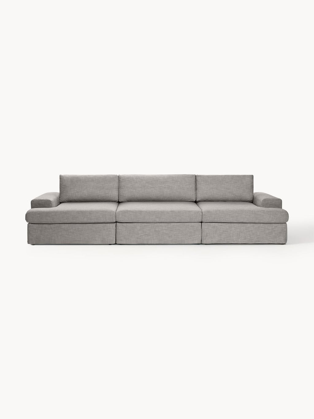 Russell Modular Sofa (4-seater) with removable covers — Grey