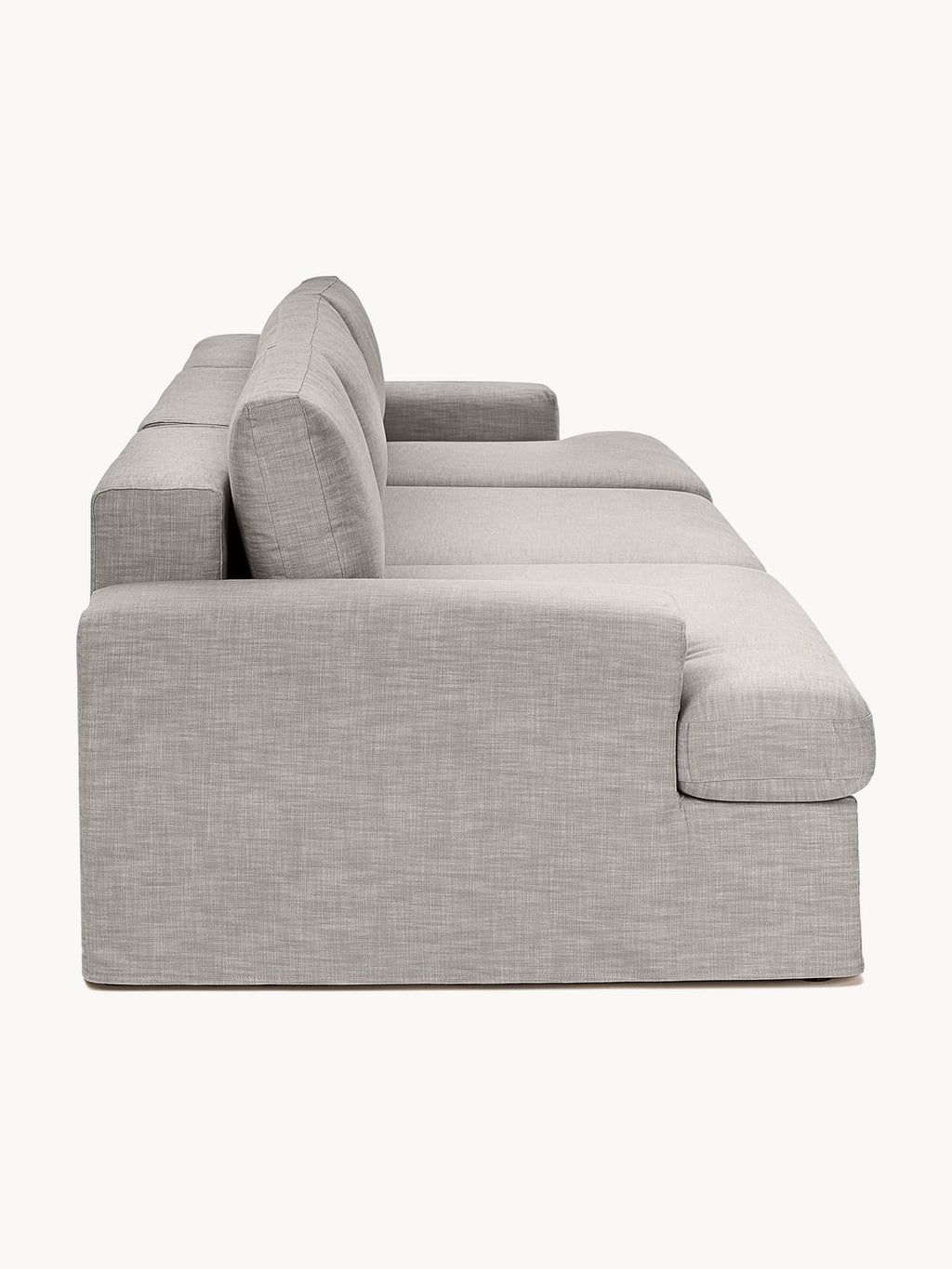 Russell Modular Sofa (4-seater) with removable covers — Grey