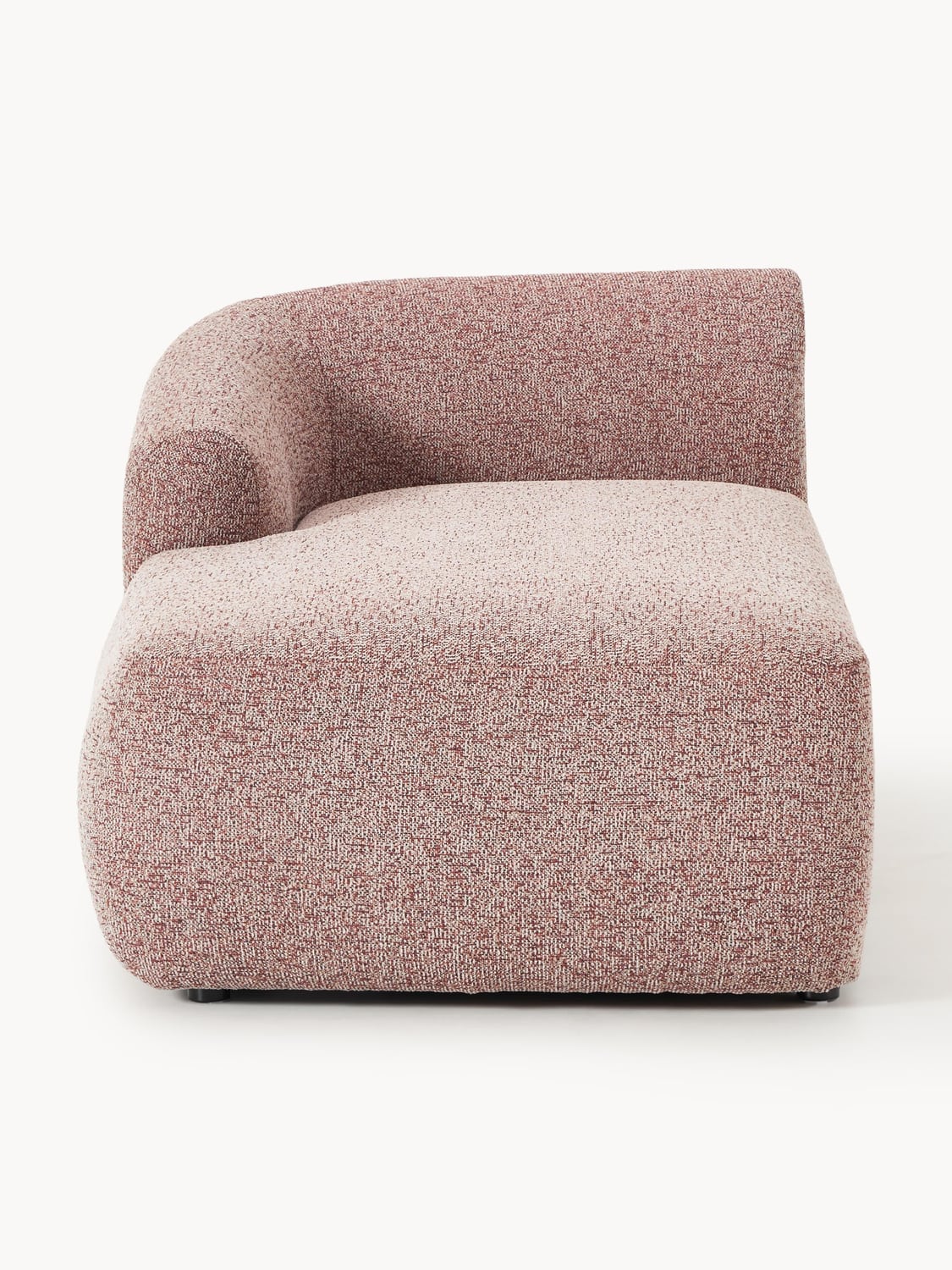 Sofia Bouclé-Chaise-Corner Module — Taupe