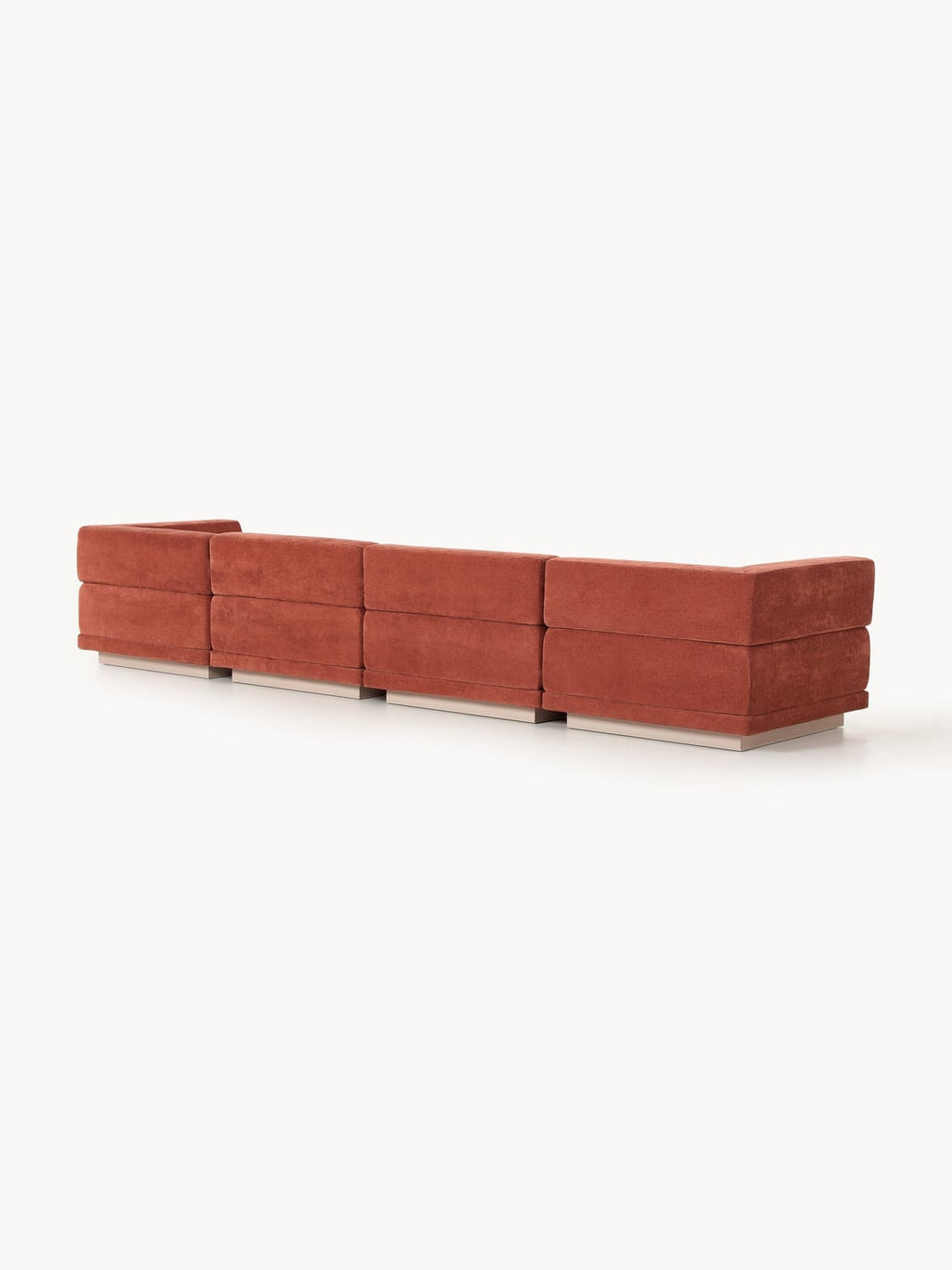 Colin Large Modular Sofa (4-seater) — Clay