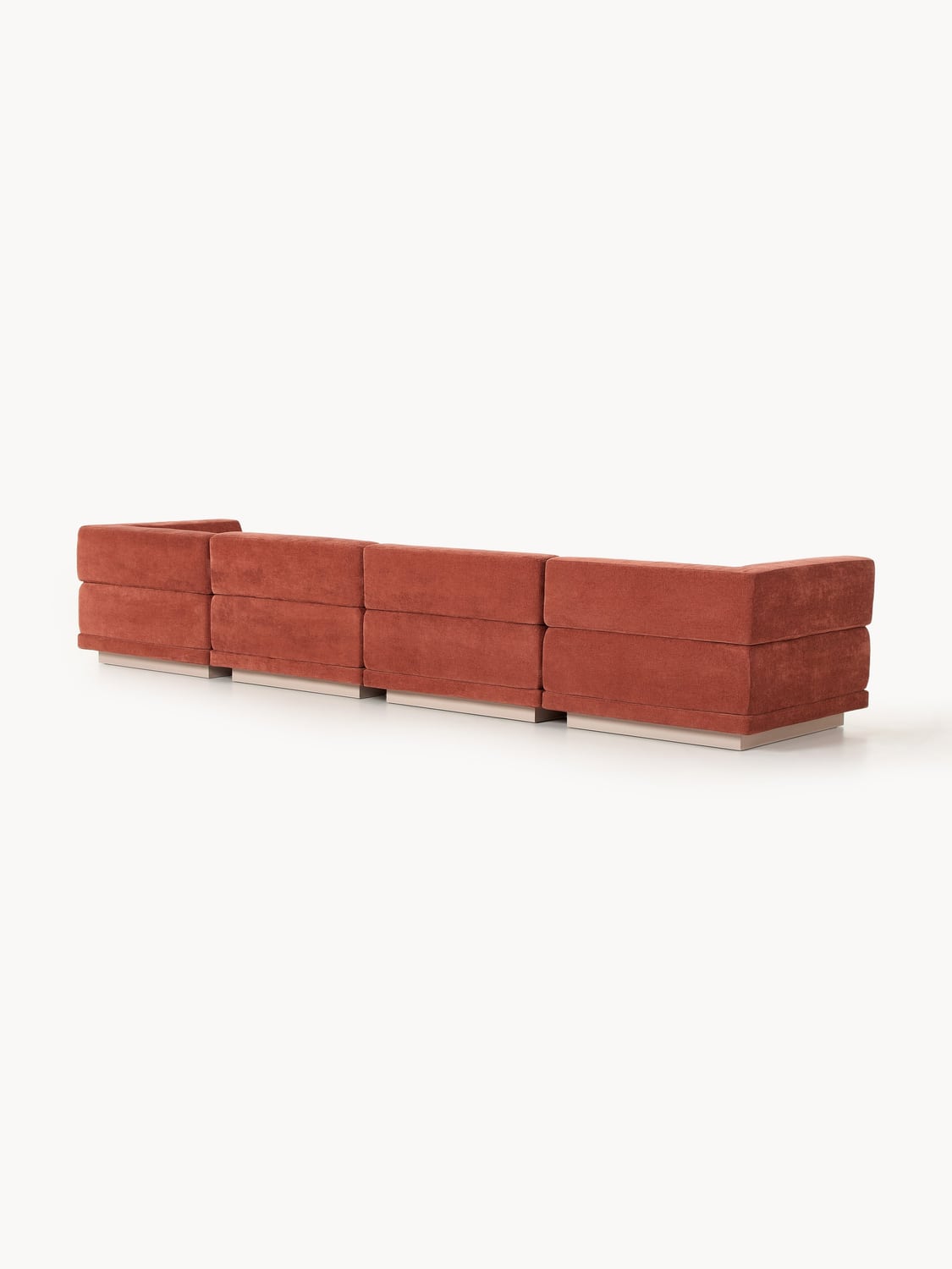 Colin Large Modular Sofa (4-seater) — Clay