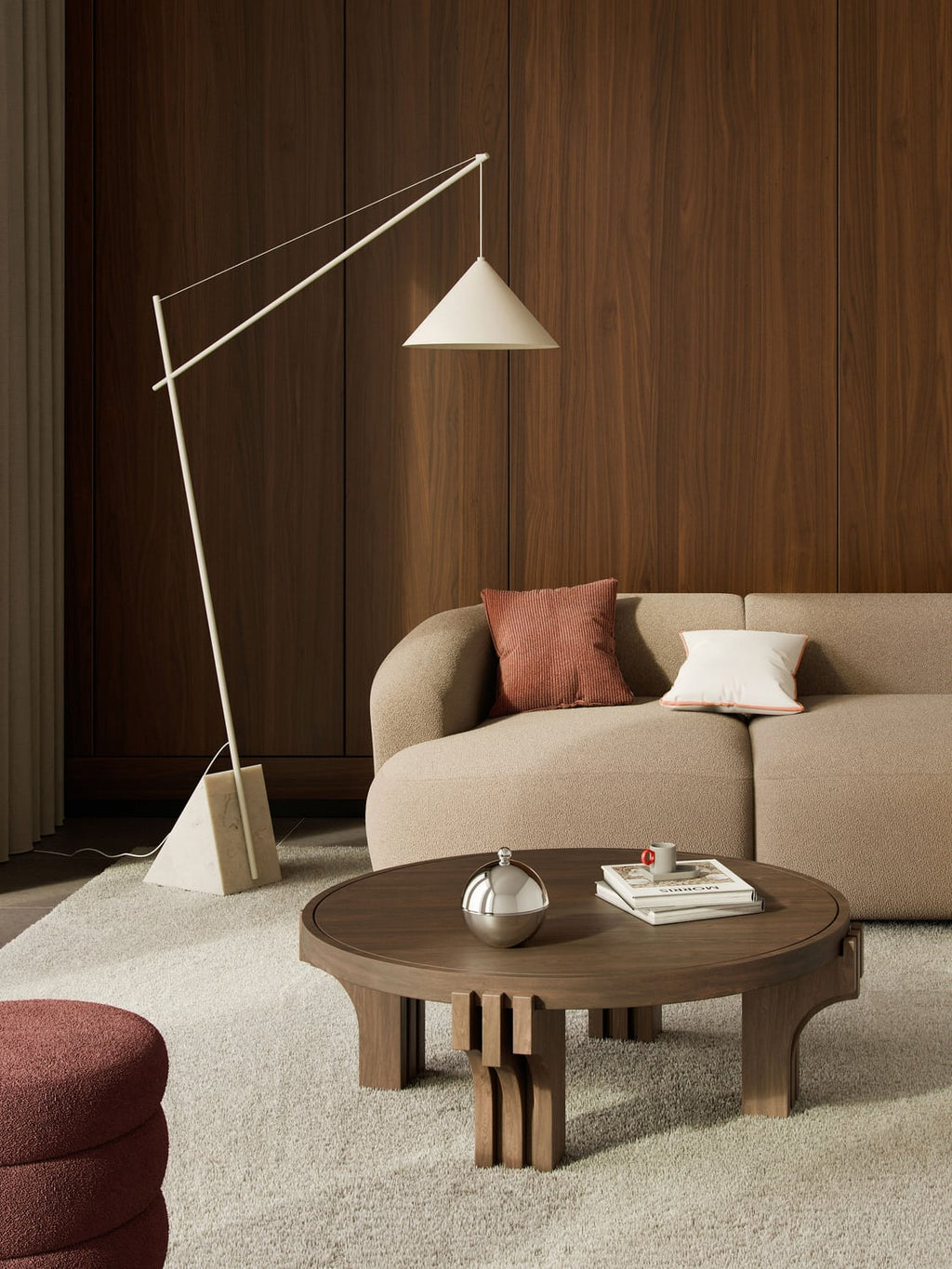 Nolan Round Coffee Table