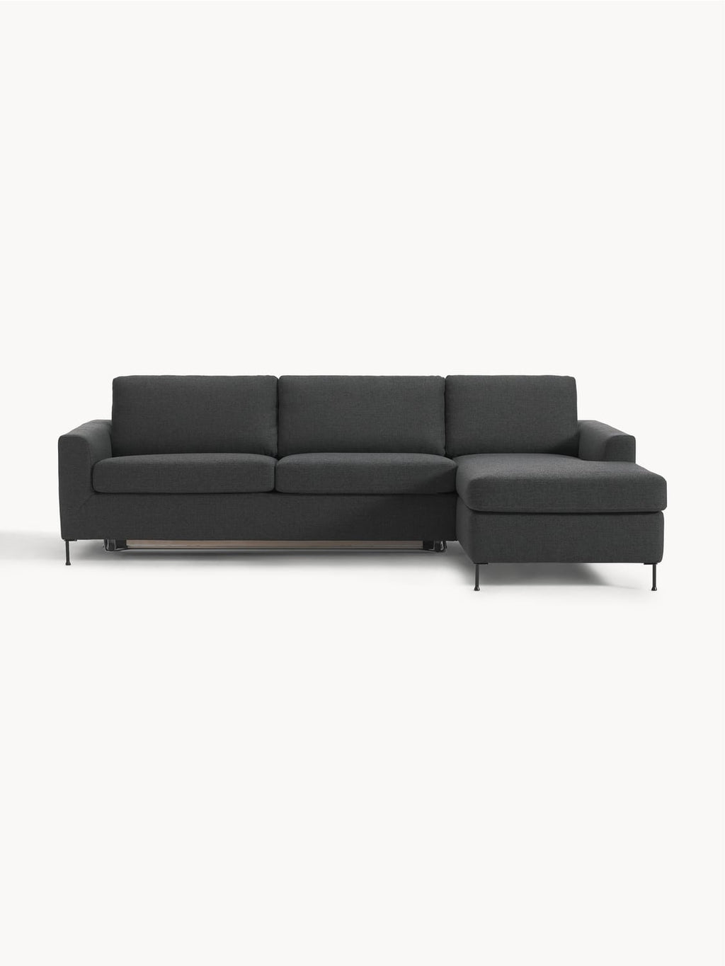 Cucita Sofa Bed (3-seater) with Mattress — Anthracite