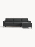 Cucita Sofa Bed (3-seater) with Mattress — Anthracite