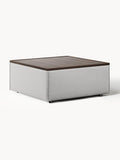 Lennon Sofa Ottoman with Storage — Grey