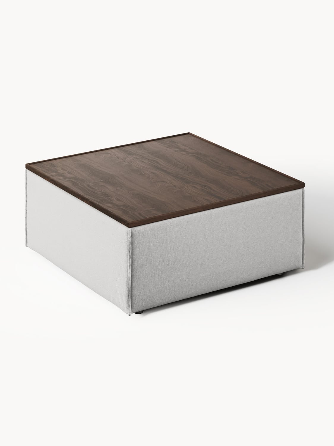 Lennon Sofa Ottoman with Storage — Grey