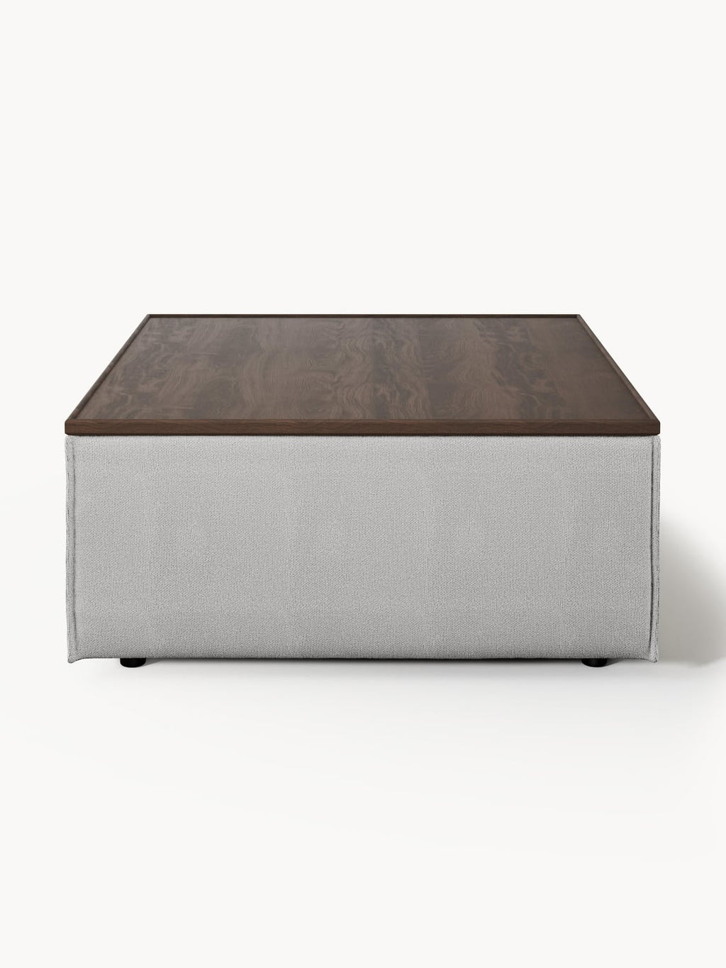 Lennon Sofa Ottoman with Storage — Grey