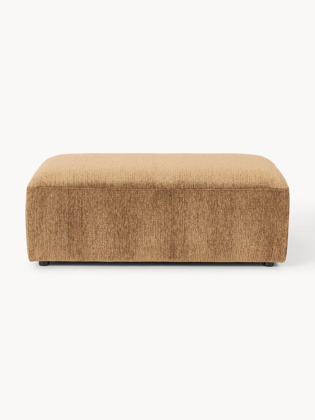 Melva XL Sofa Ottoman, B 116 x T 72 cm — Camel