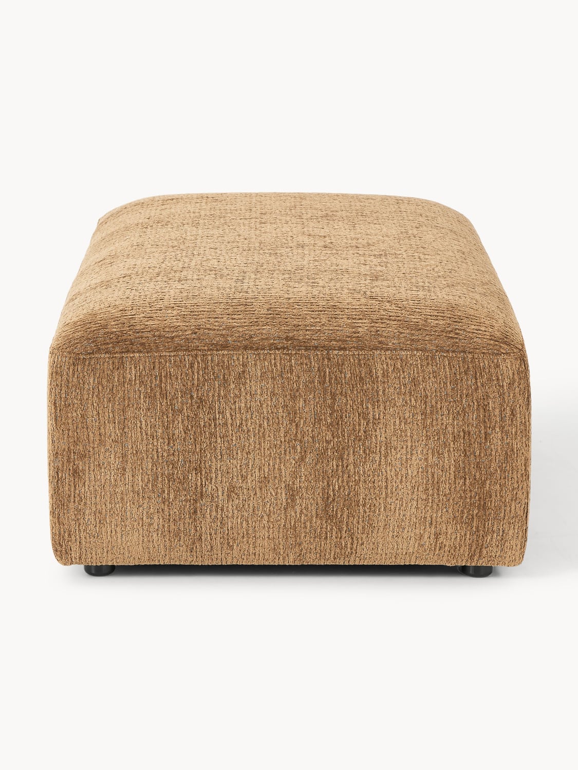 Melva XL Sofa Ottoman, B 116 x T 72 cm — Camel
