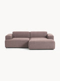 Melva Corner Sofa (3-seater) — Clay