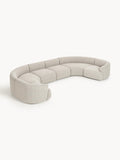 Sofia Modular Bouclé XL Sofa — Pearl Grey