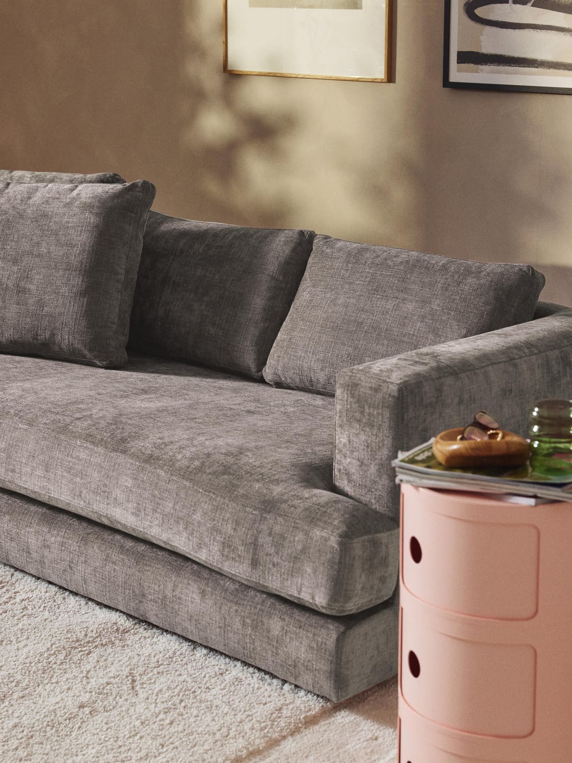 Tribeca Sofa (3-seater) — Taupe