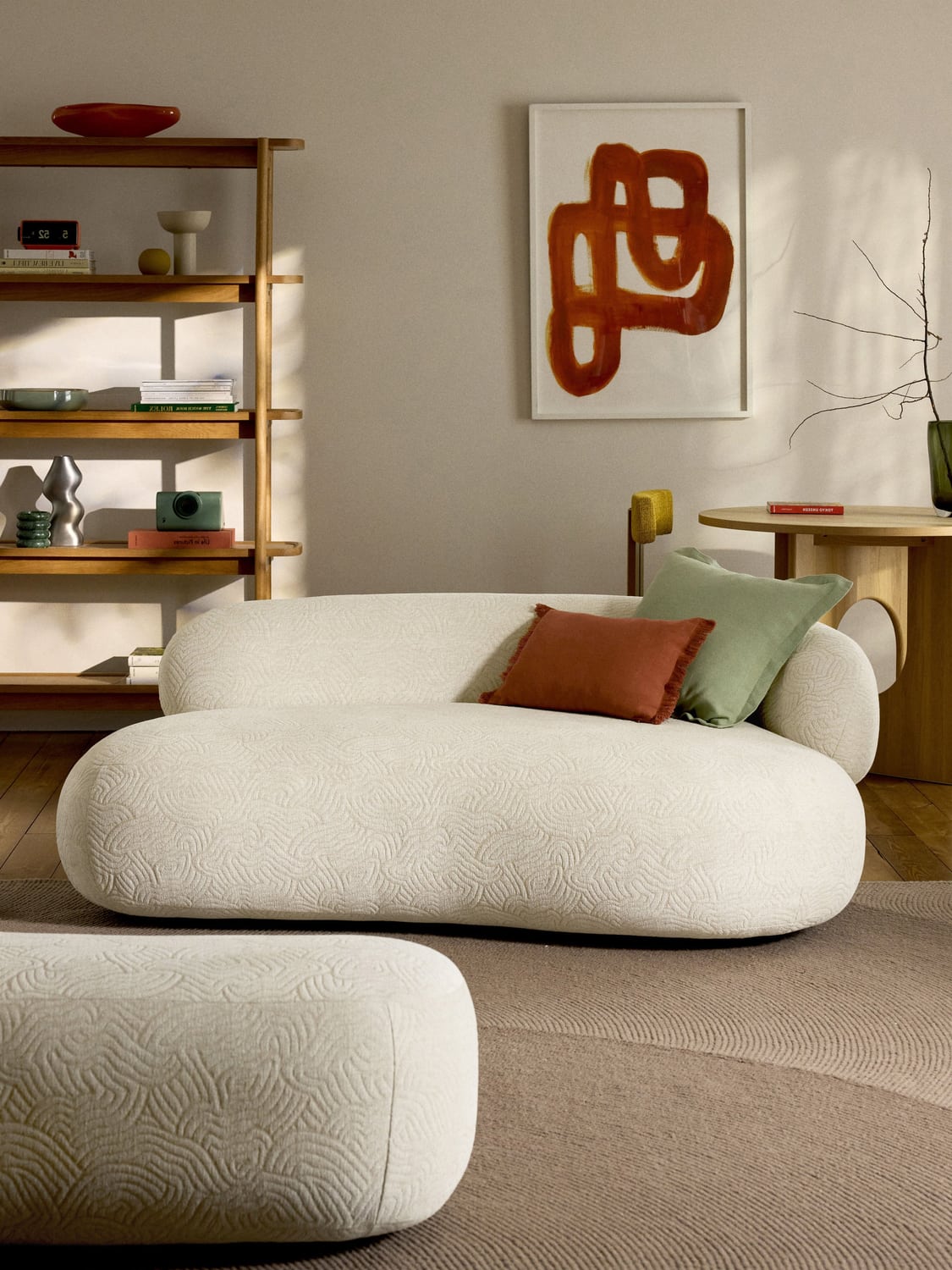 Alba Sofa (2-seater) — Off-White