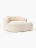 Sofia Bouclé-XL-Lounge Chair — Off-White