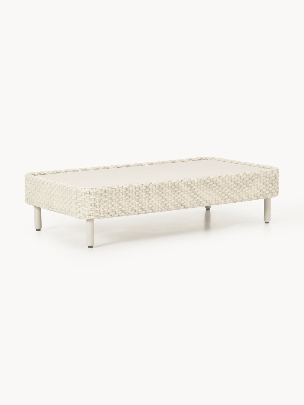 Hani Garden Coffee Table with Protective Cover — Off-White