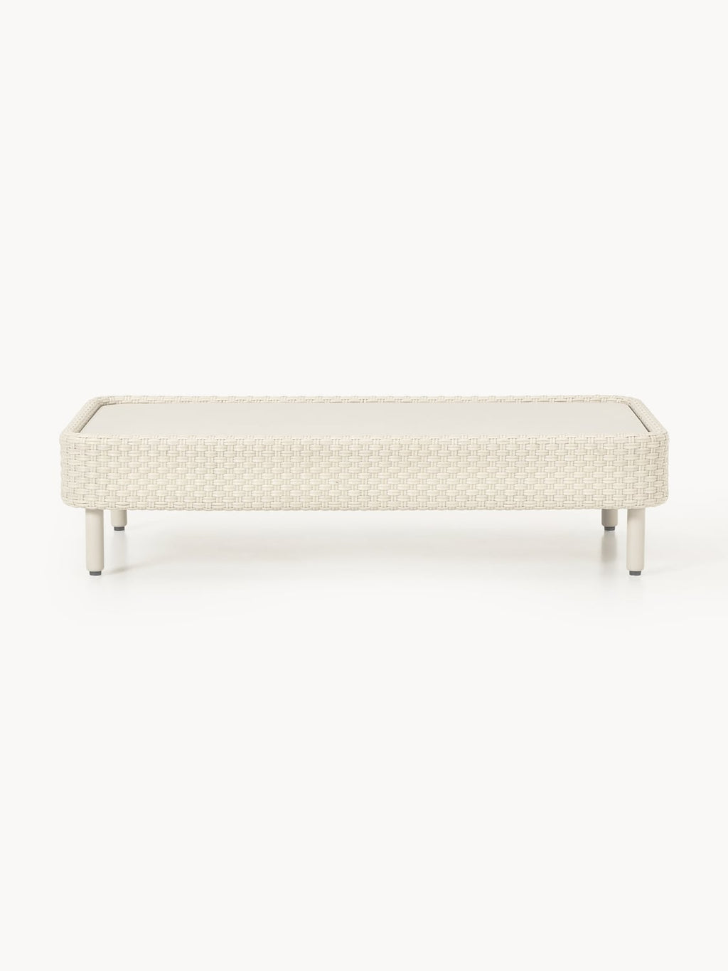Hani Garden Coffee Table with Protective Cover — Off-White