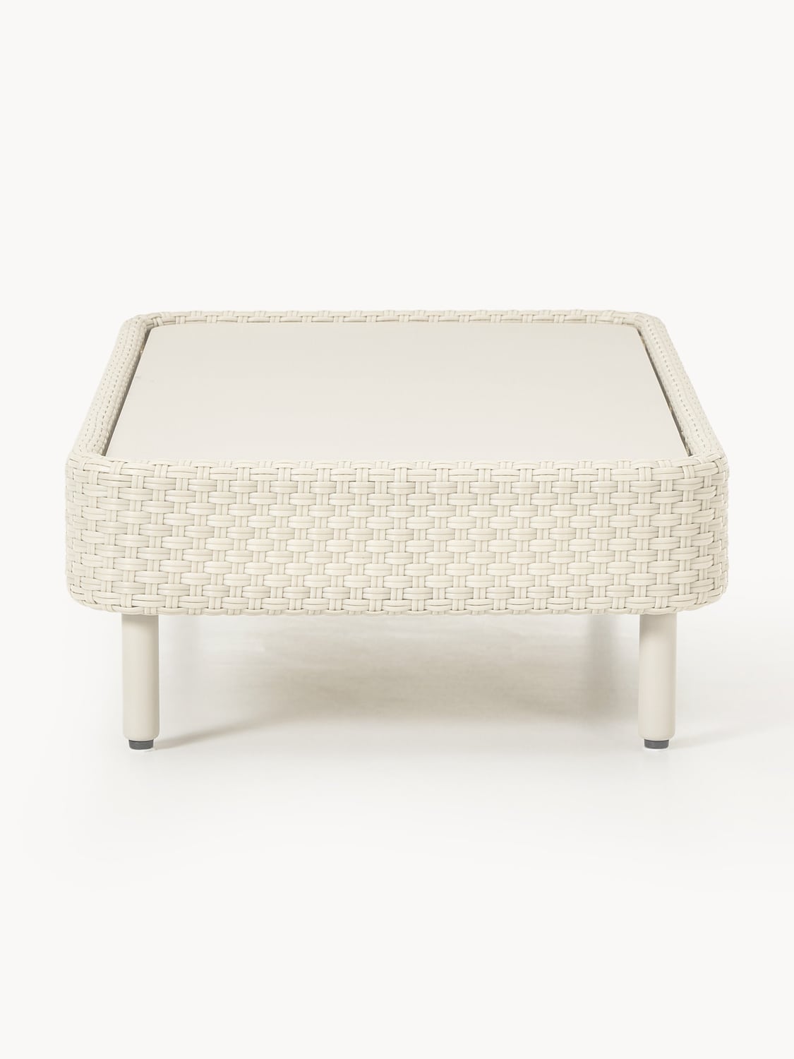 Hani Garden Coffee Table with Protective Cover — Off-White