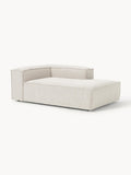 Lennon Ottoman Corner Module in Bouclé — Light Grey