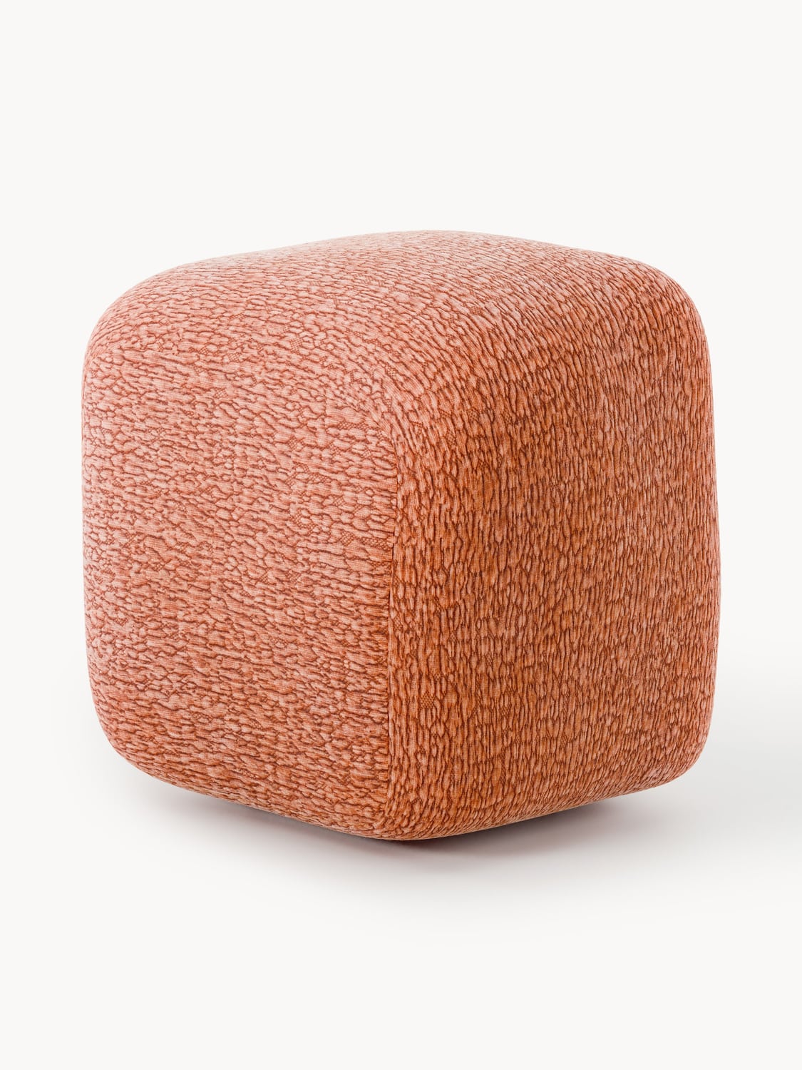Wolke Tall Sofa Ottoman — Terracotta