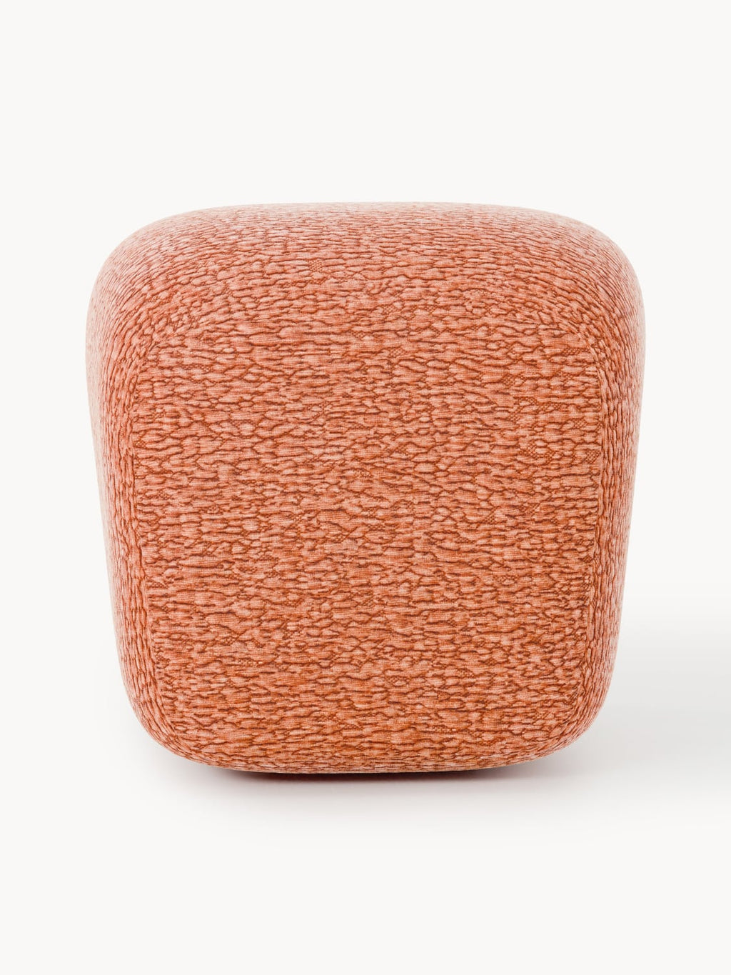 Wolke Tall Sofa Ottoman — Terracotta