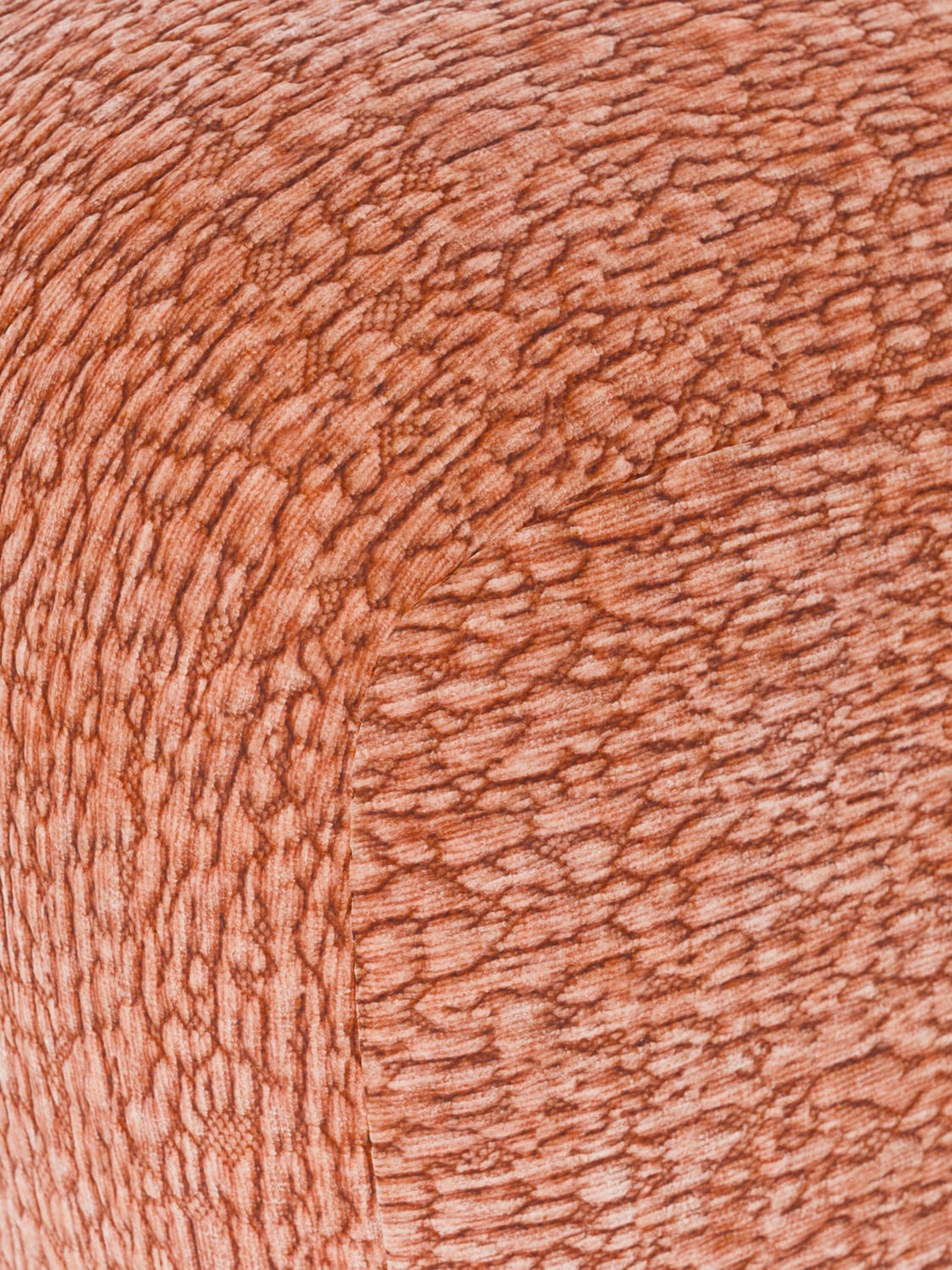 Wolke Tall Sofa Ottoman — Terracotta