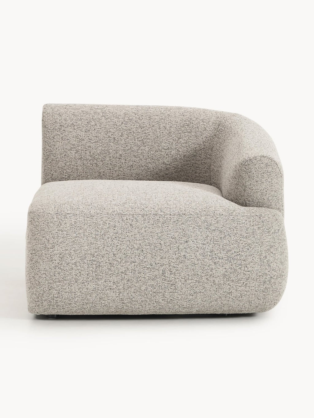 Sofia Bouclé Corner Module — Oatmeal