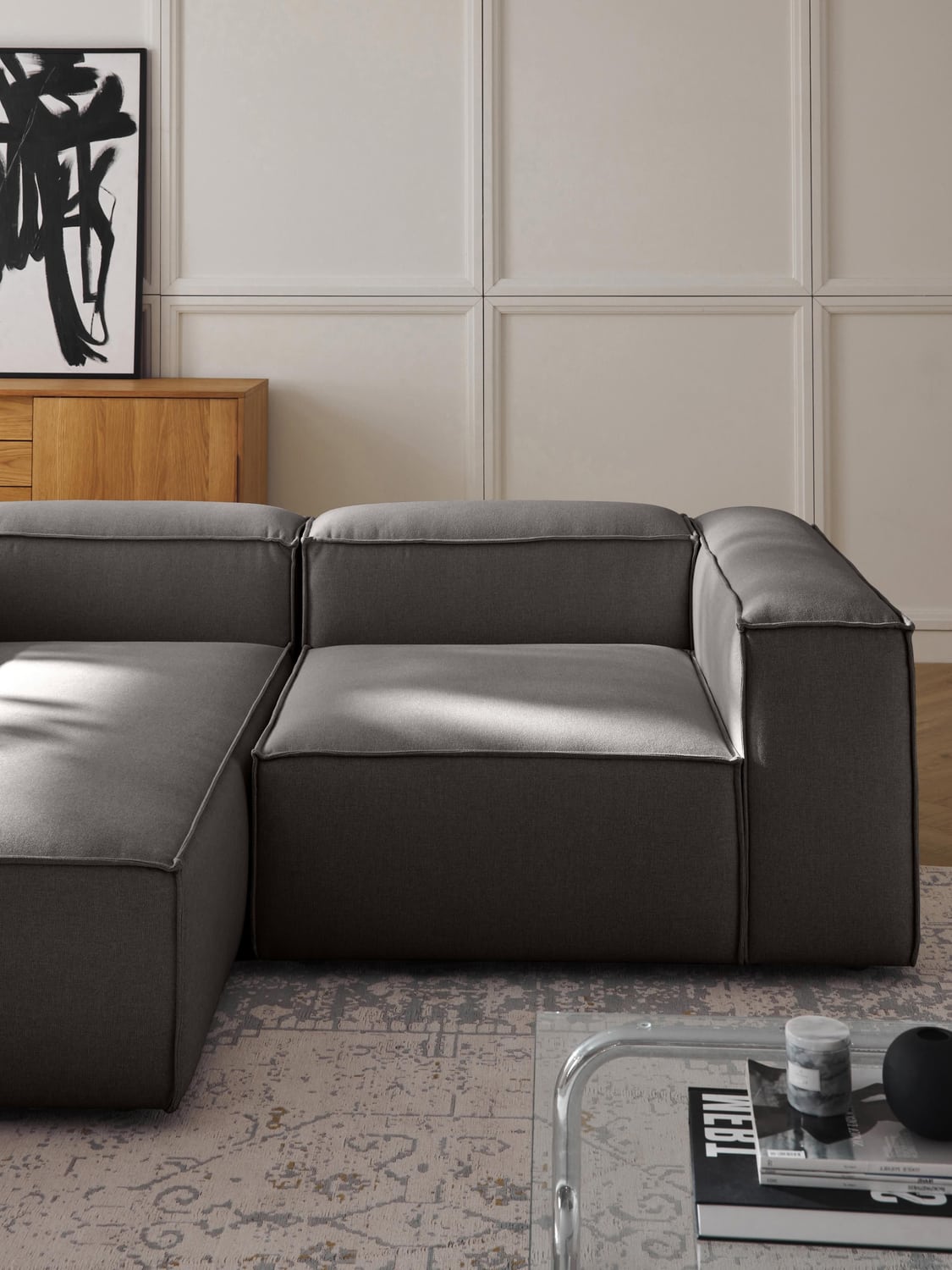 Lennon Corner Module — Anthracite