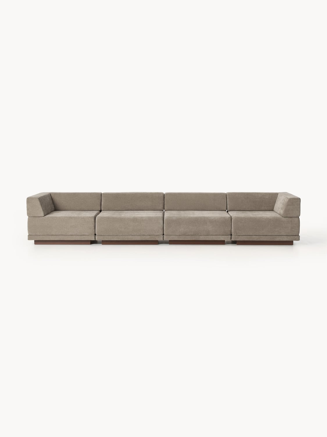 Colin Large Modular Sofa (4-seater) — Taupe
