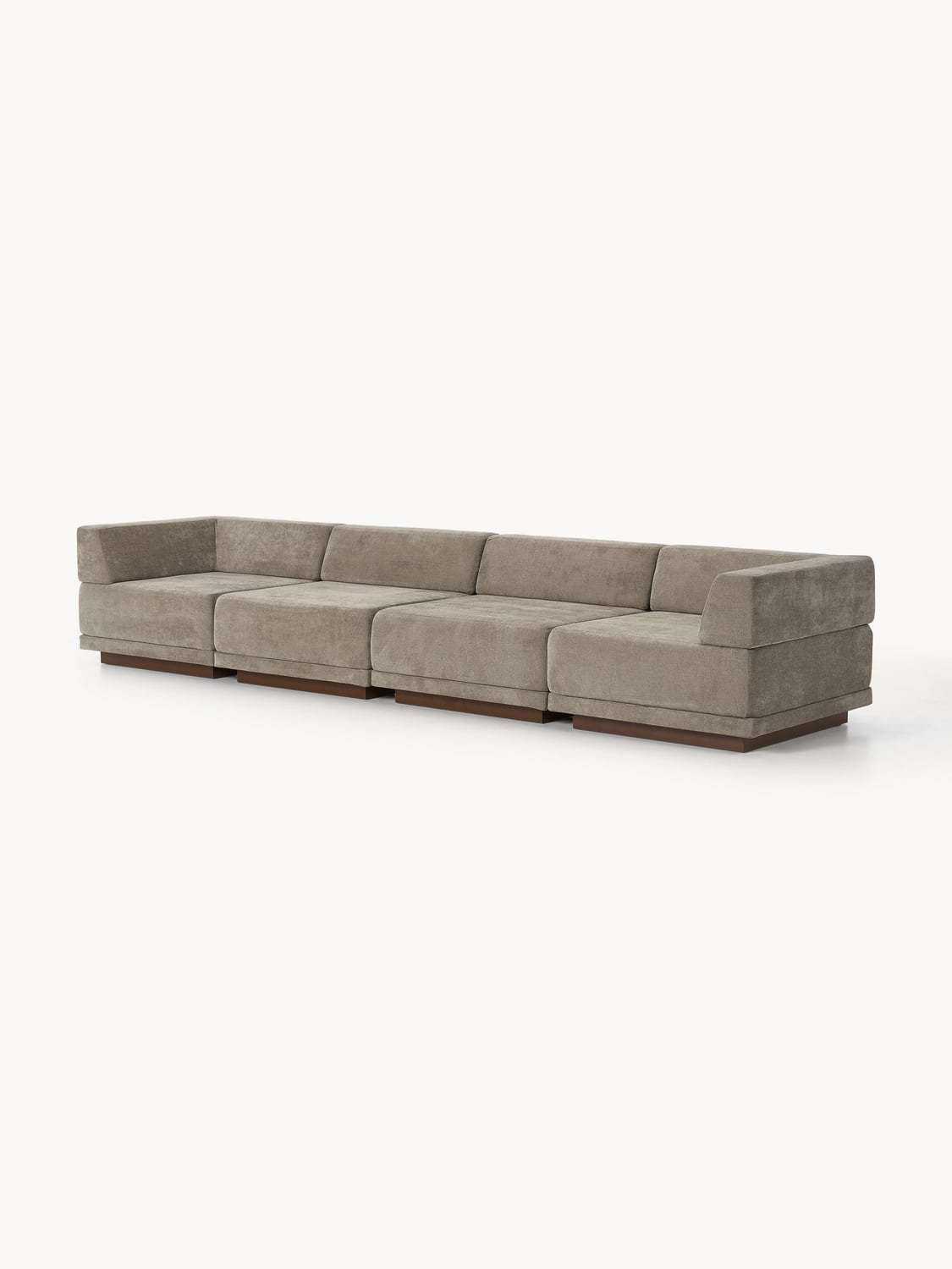 Colin Large Modular Sofa (4-seater) — Taupe
