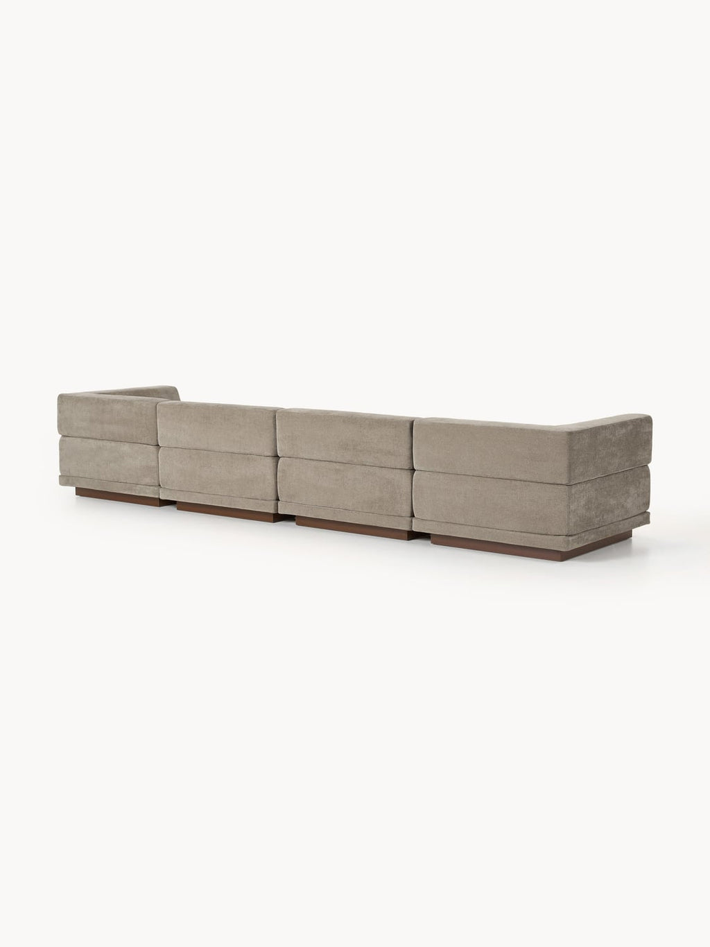 Colin Large Modular Sofa (4-seater) — Taupe