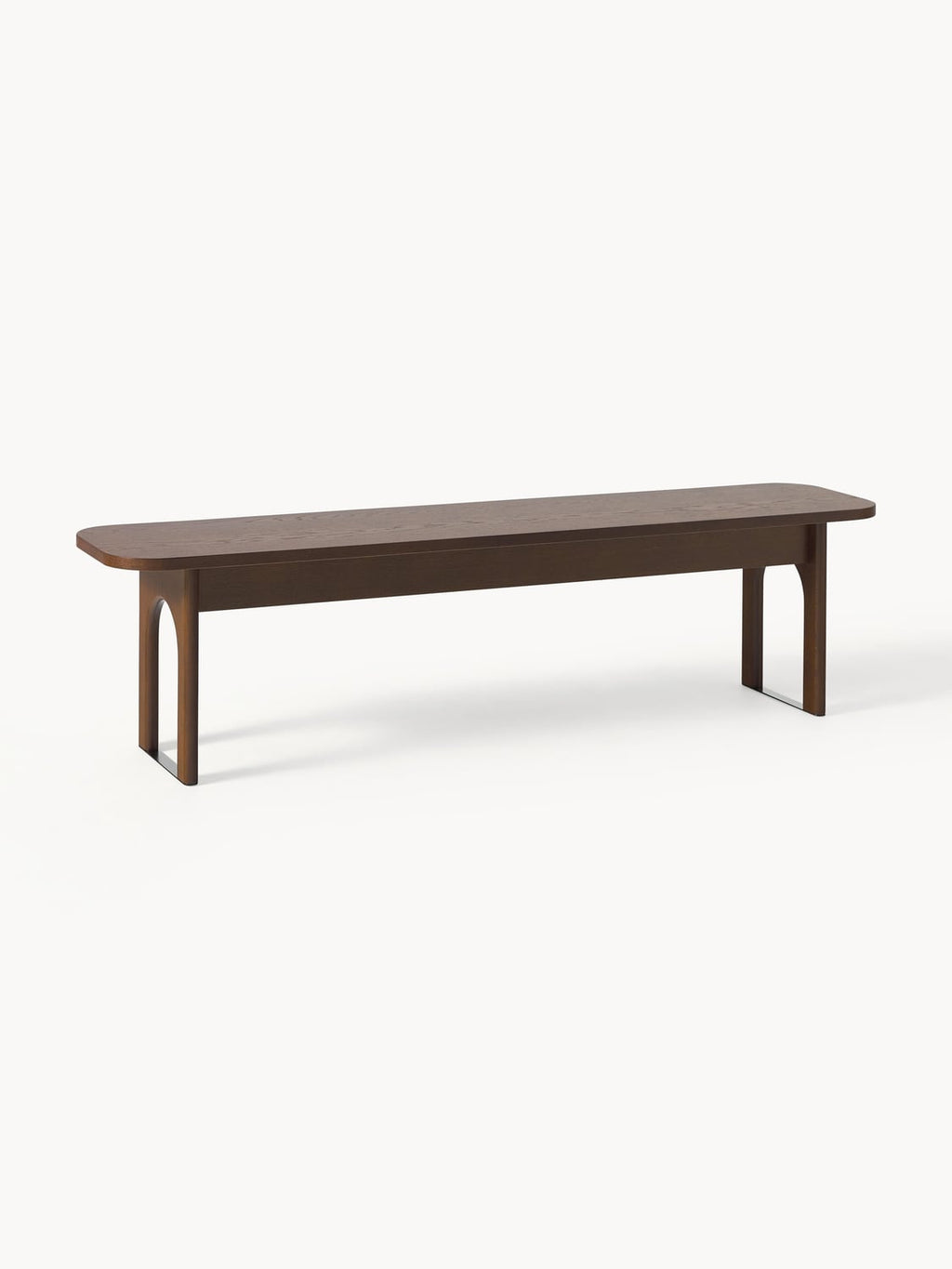 Apollo Wood-Bench, in various sizes — Warm Grey