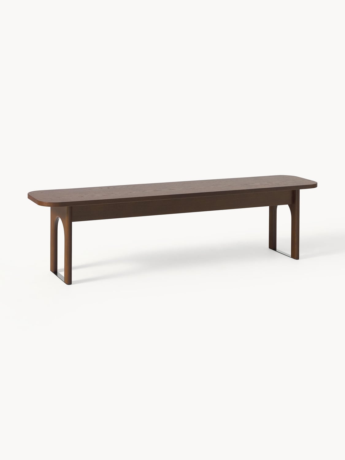 Apollo Wood-Bench, in various sizes — Warm Grey