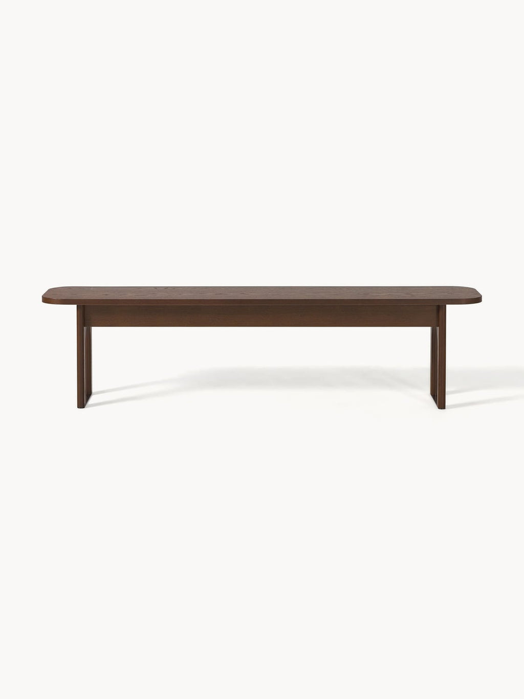 Apollo Wood-Bench, in various sizes — Warm Grey