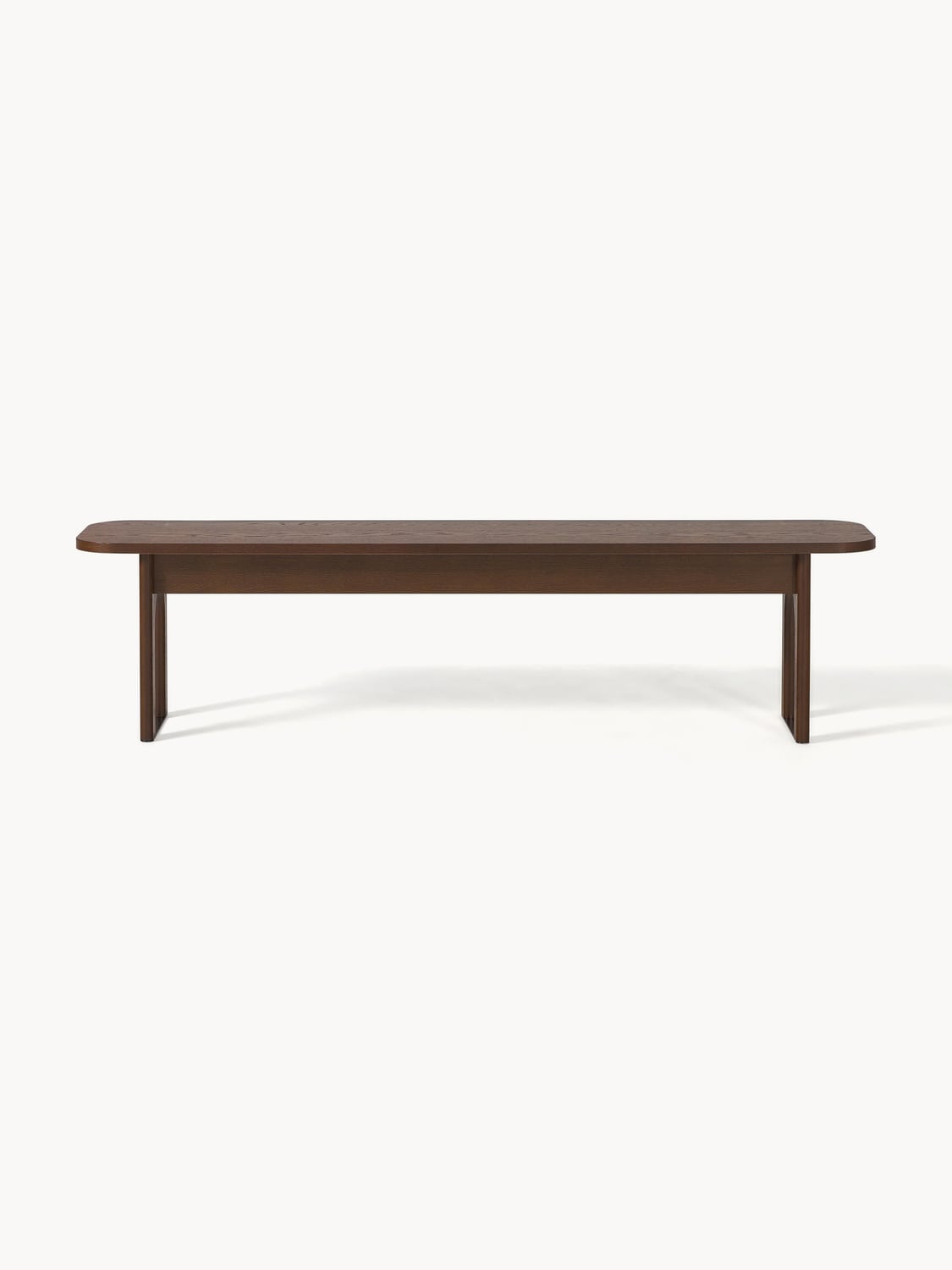 Apollo Wood-Bench, in various sizes — Warm Grey