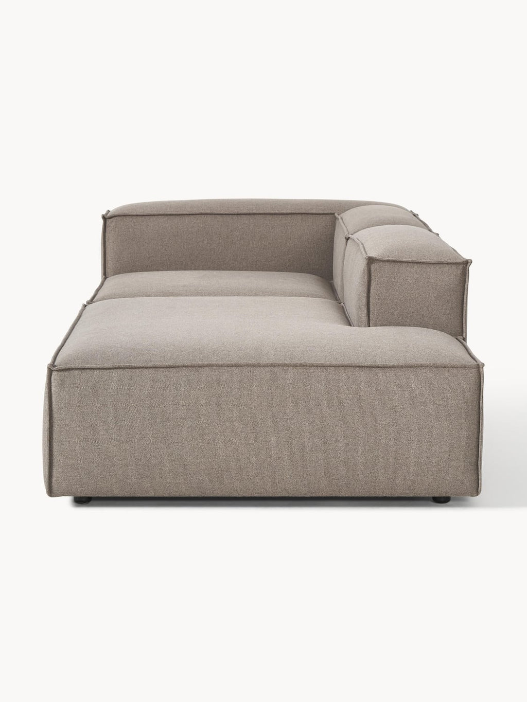 Lennon Modular Ottoman — Warm Grey