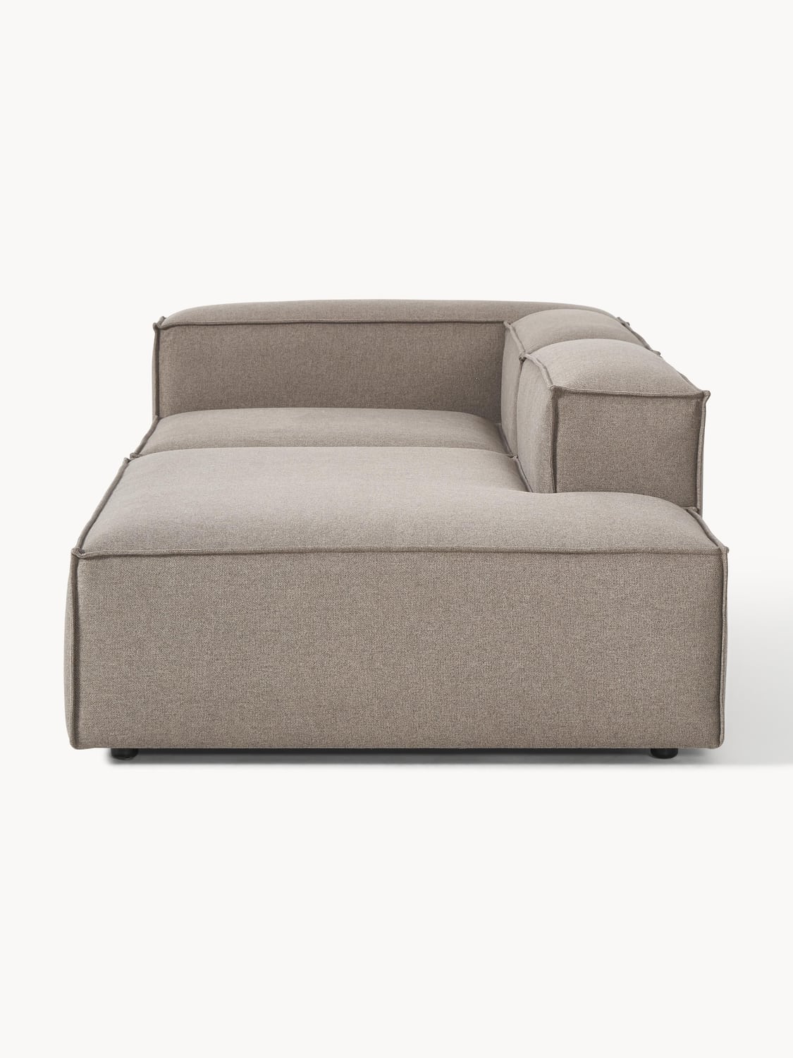 Lennon Modular Ottoman — Warm Grey