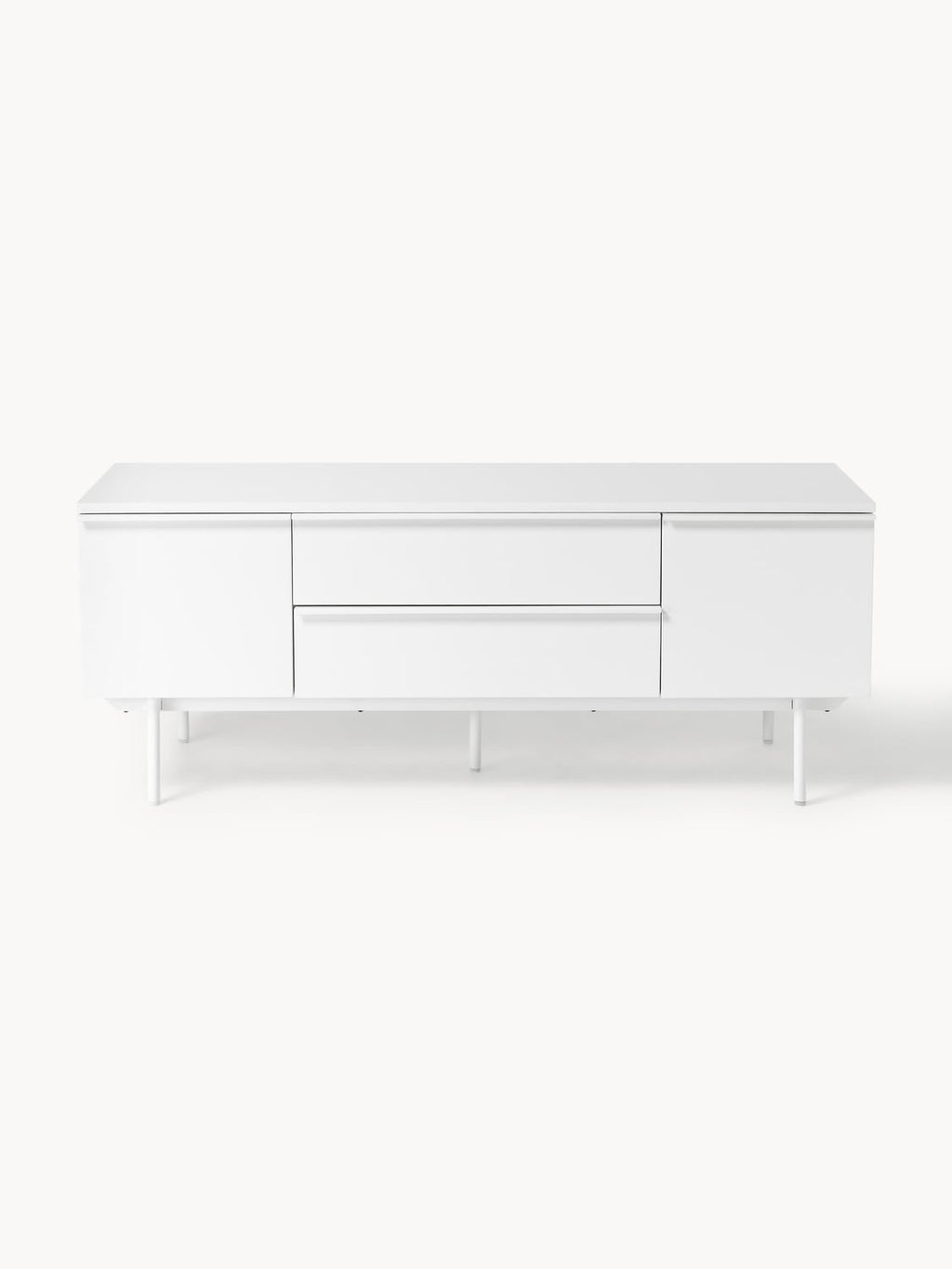 Elona Wood-Lowboard — Off-White
