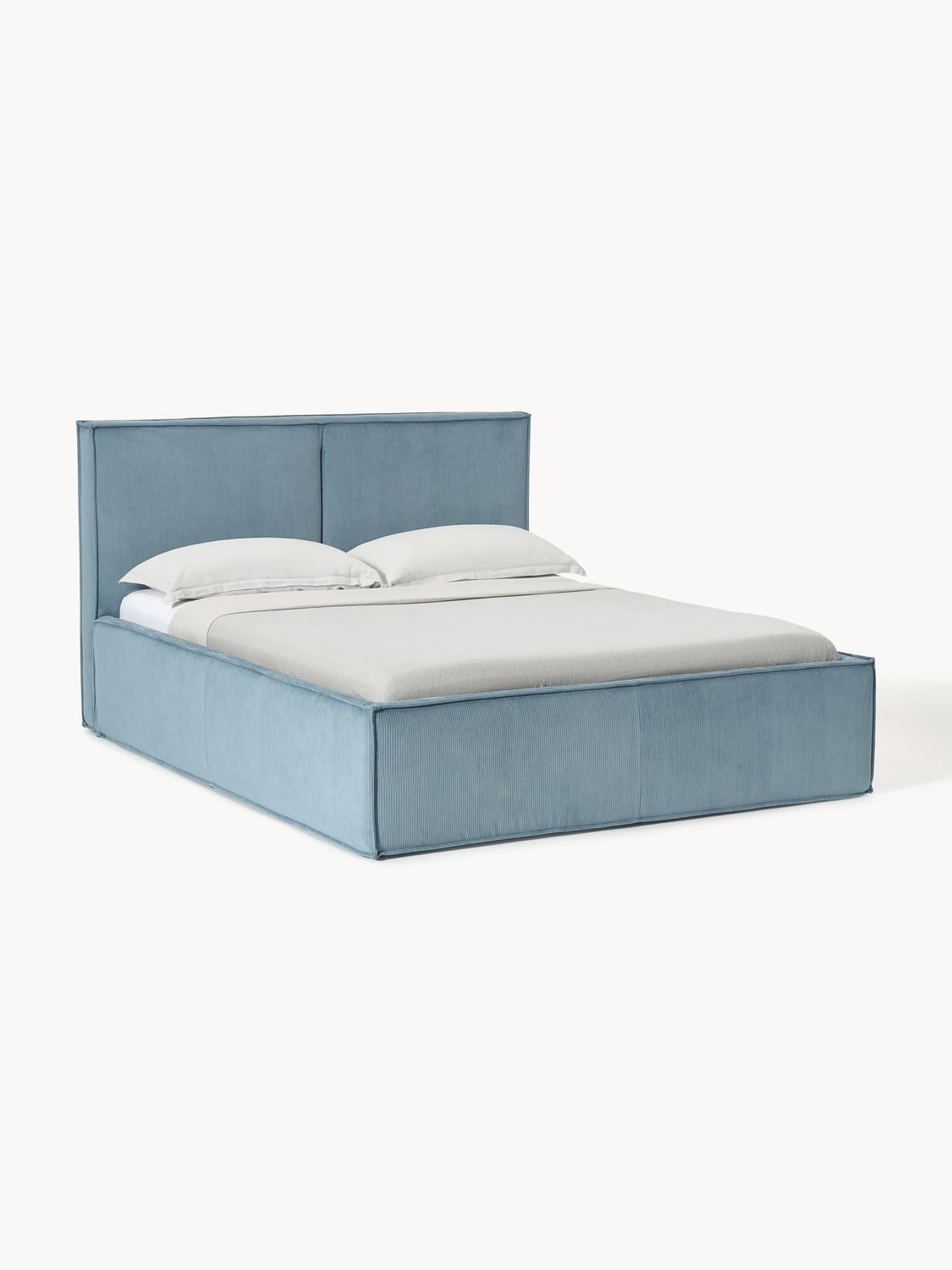 Dream Corduroy-Upholstered Bed — Lilac