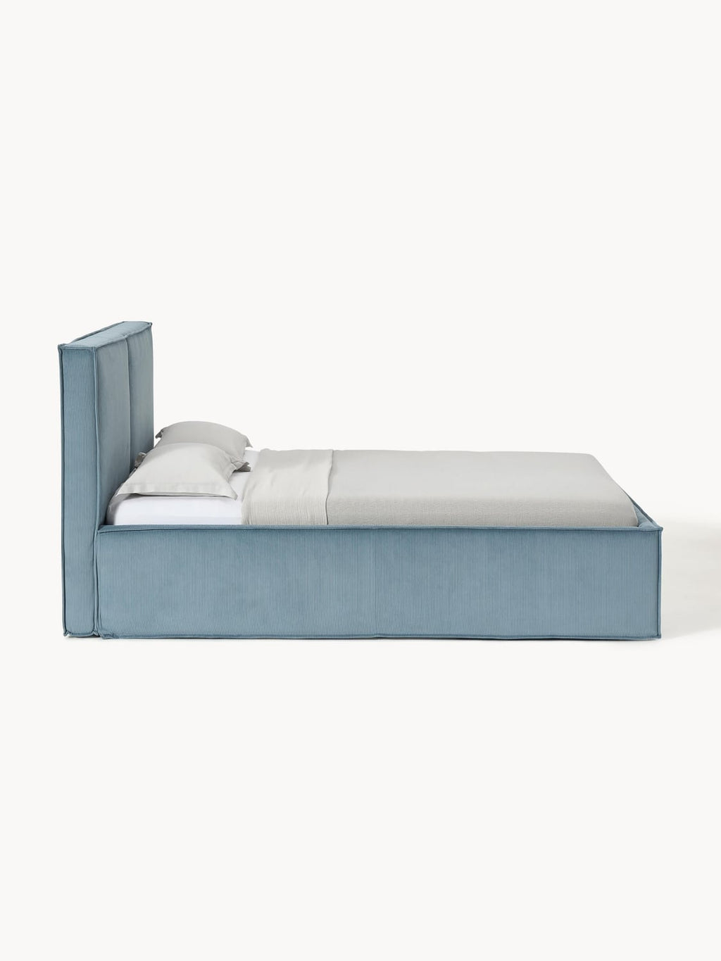Dream Corduroy-Upholstered Bed — Lilac