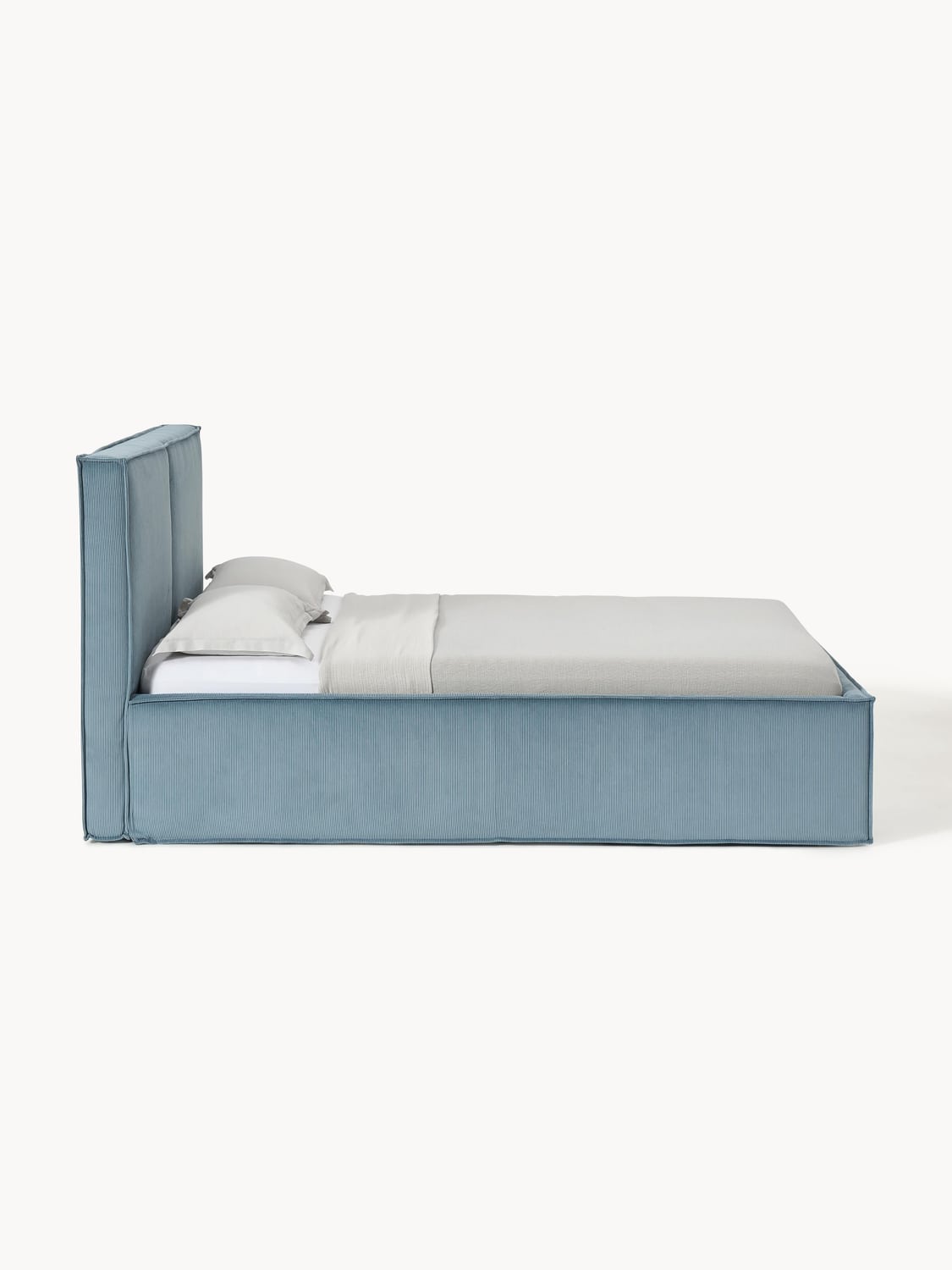 Dream Corduroy-Upholstered Bed — Lilac