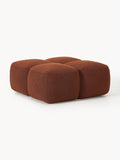 Tayla Sofa Ottoman in Bouclé — Brown