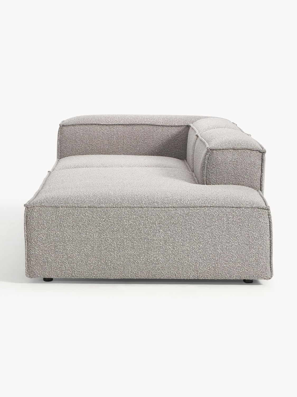 Lennon Modular Ottoman in Bouclé — Sage
