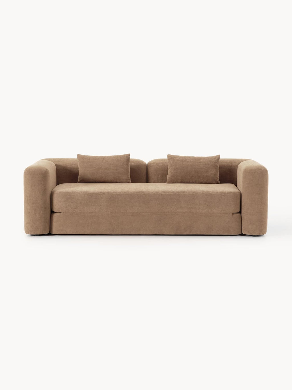 Livvie Sofa Bed (3-seater) — Taupe