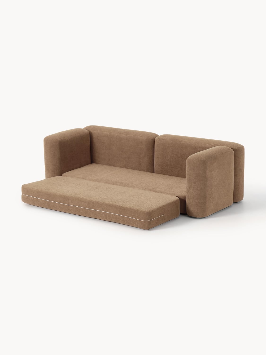 Livvie Sofa Bed (3-seater) — Taupe