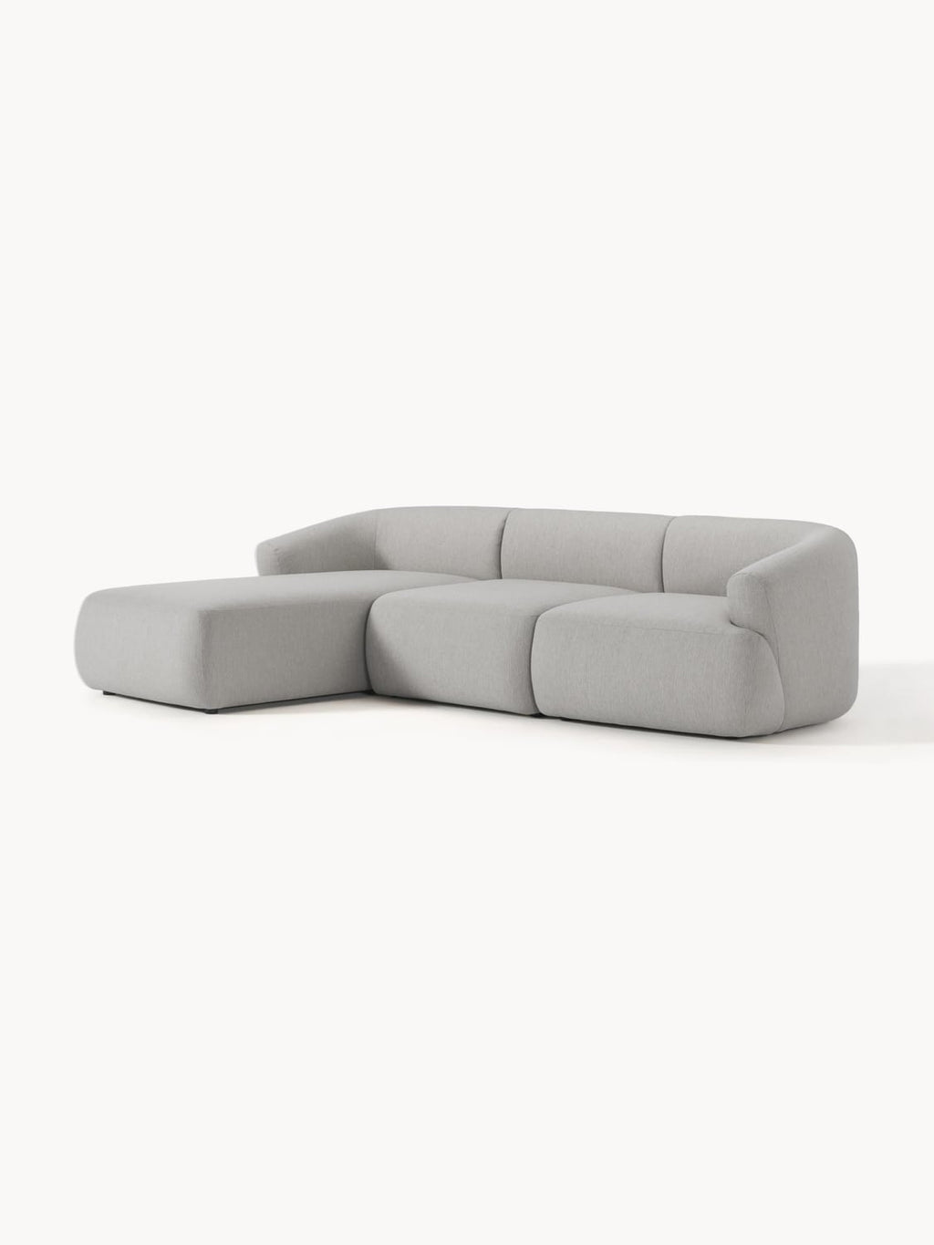 Sofia Modular Corner Sofa (3-seater) — Grey