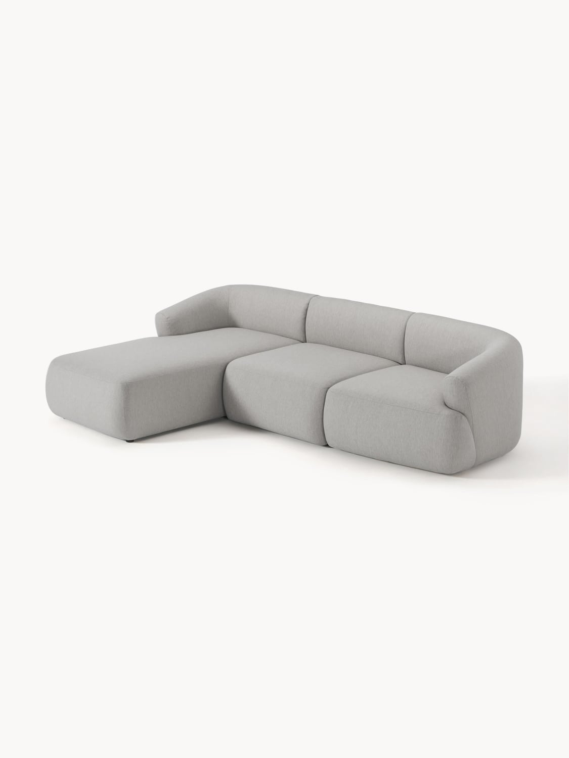 Sofia Modular Corner Sofa (3-seater) — Grey